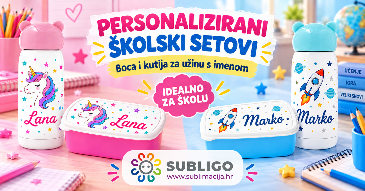 Personalizirani školski setovi koji proširuju vašu ponudu